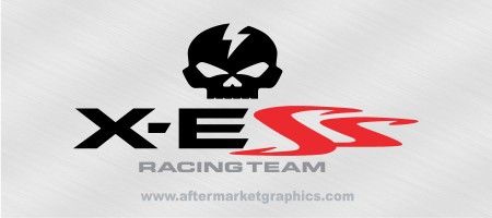 X-Ess Racing Decals - Pair (2 pieces)